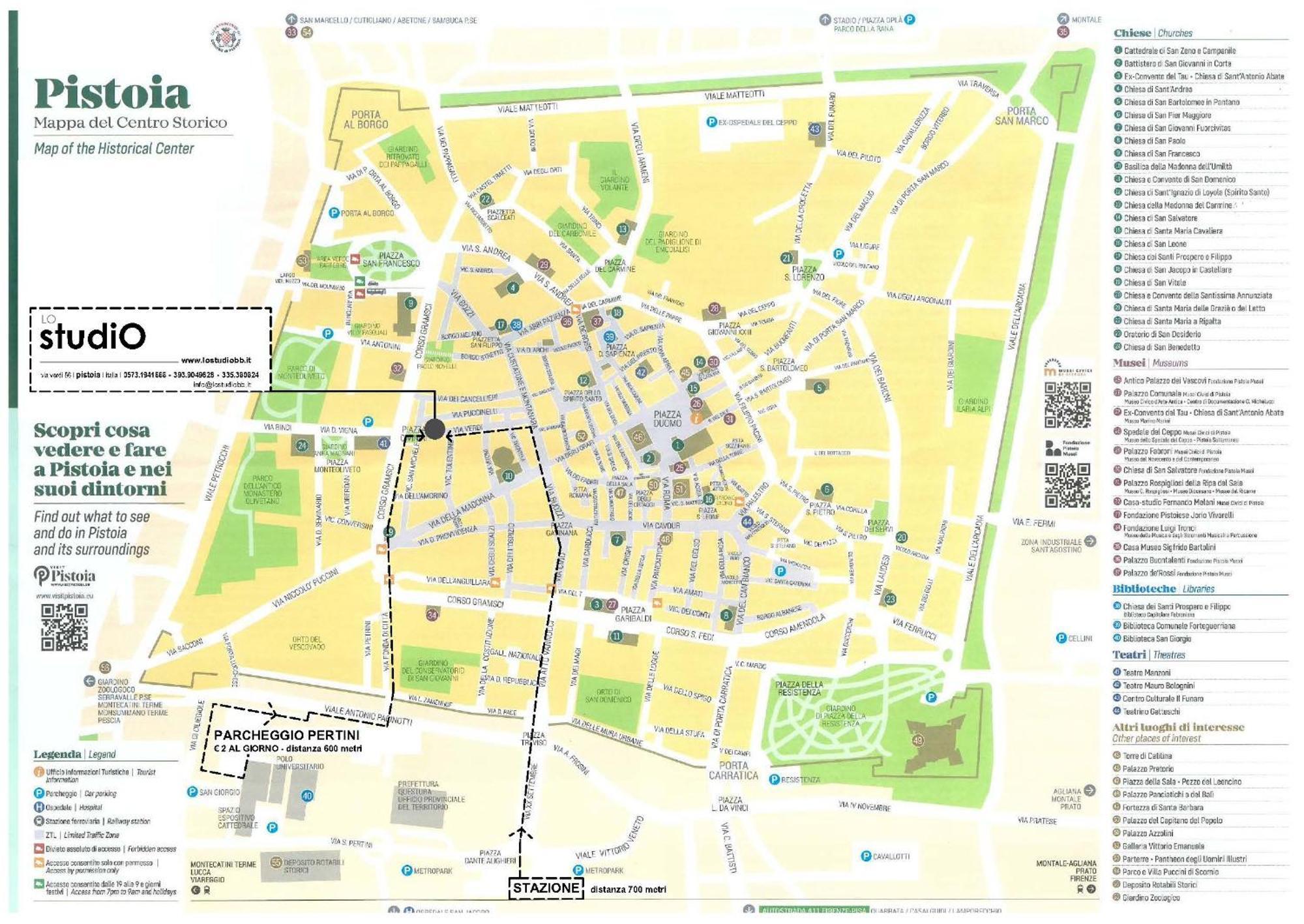 Lo Studio B&B Pistoia Luaran gambar