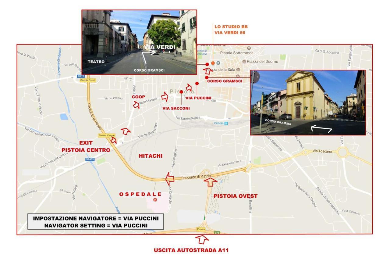 Lo Studio B&B Pistoia Luaran gambar